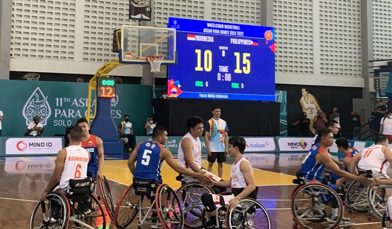 Hasil ASEAN Para Games 2022: Tim Basket Kursi Roda Indonesia Dikalahkan Filipina