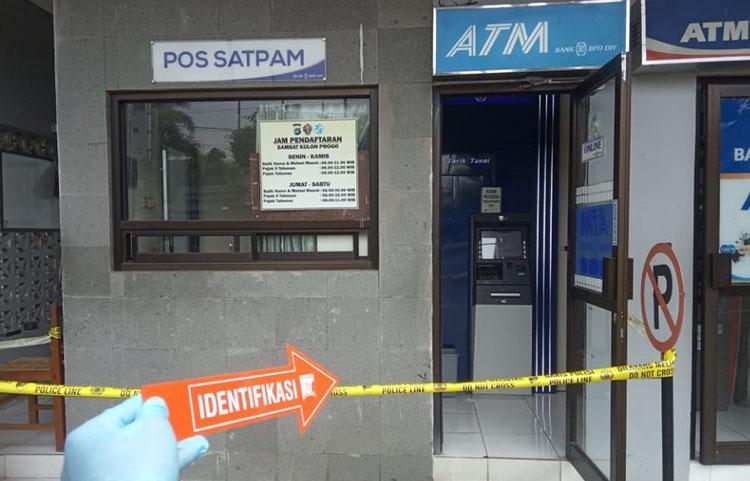 2 Mesin ATM Bank BPD DIY di Kulonprogo Dibobol Pencuri