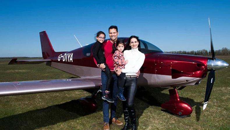 Wow! Pria India Ini Rakit Pesawat Sendiri, Ajak Keluarga Liburan ke Berbagai Negara