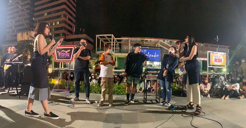 Serunya Fabio Asher dan Dochi Sadega Ramaikan Globalkustik di Sarinah
