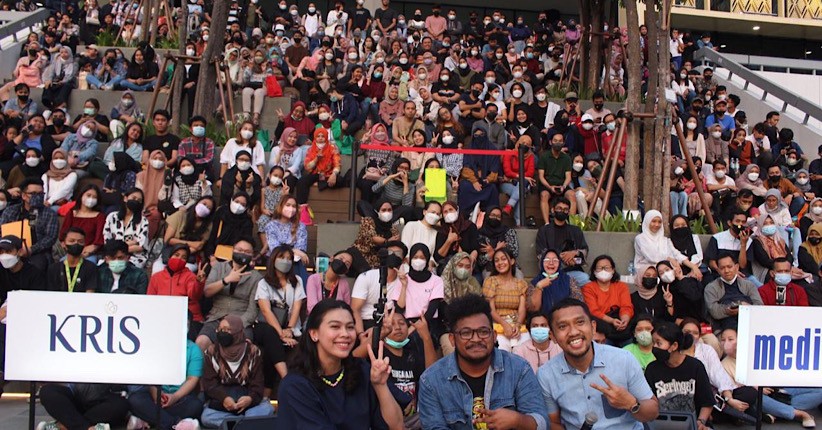 Lagu Legendaris Andalan Ten2Five Bikin Senja di #VKustikJalanSore Anjungan Sarinah Jadi Manis