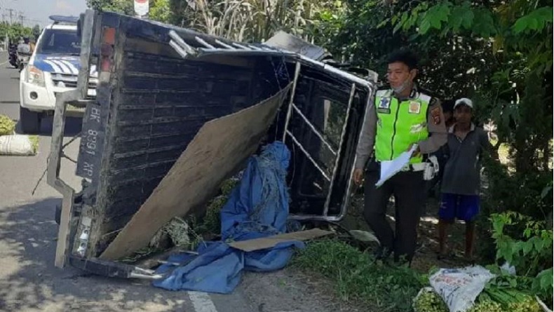 PNS di Deliserdang Tewas Kecelakaan, Ditabrak Pikap saat Bawa Motor