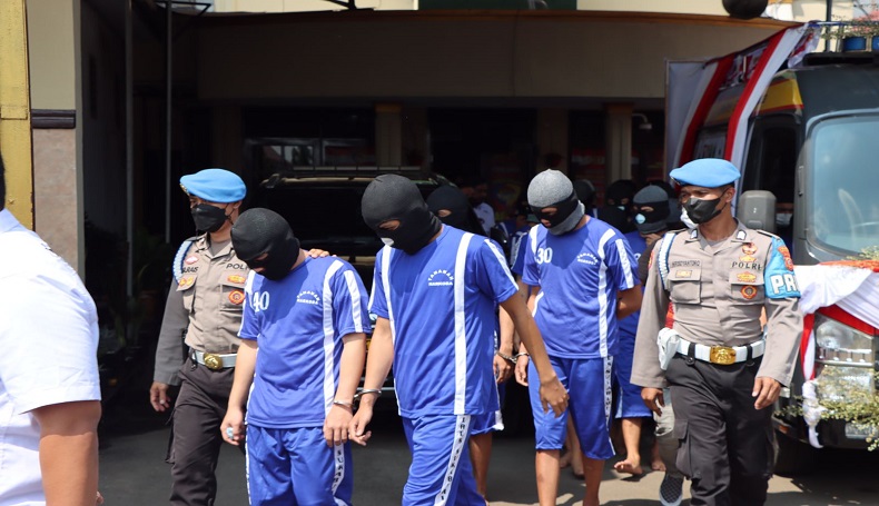 Ungkap 17 Kasus Narkoba, Polres Sukabumi Kota Selamatkan 40.405 Jiwa