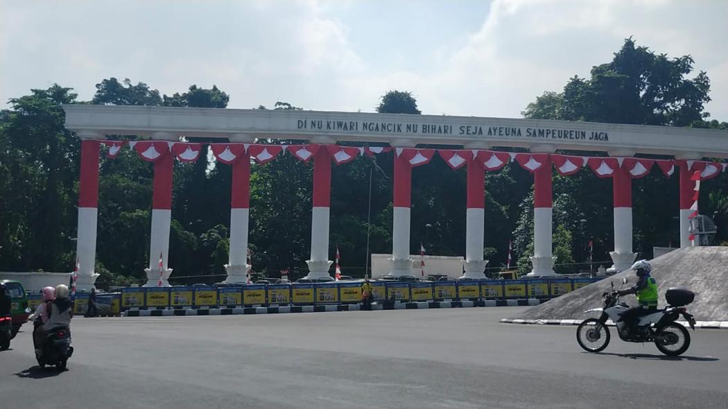Peringati Hari Kemerdekaan, Pemkot Bogor Pasang 17.845 Umbul-Umbul Merah Putih