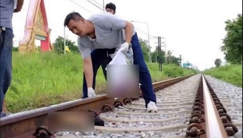 Ngeri! Mabuk dan Pingsan di Atas Rel, 2 Kaki Pria Ini Putus Terlindas Kereta Api