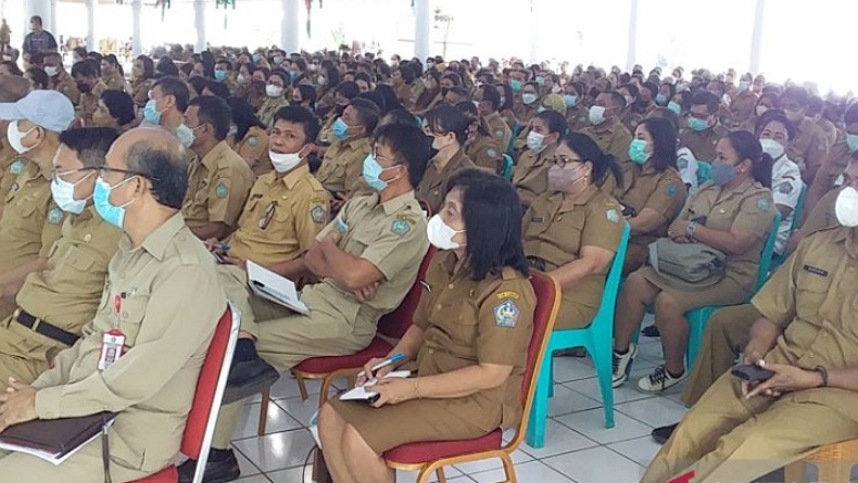 Pegawai di Kepulauan Sangihe Diminta Gerak Cepat Selesaikan Pekerjaan, Ini Alasannya