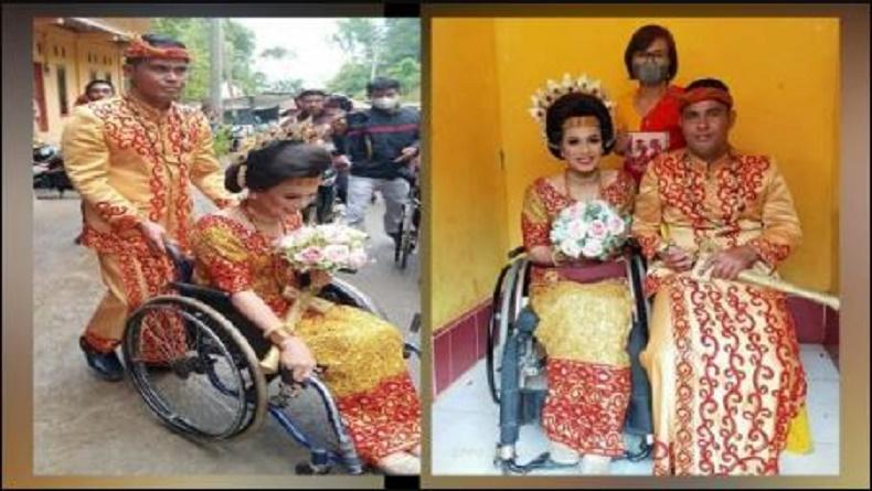 Kisah Perempuan Lumpuh Setiap Hari Doa Minta Jodoh, Kini Menikah dengan Pria Tampan
