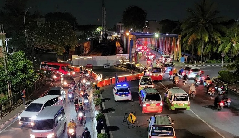 Jembatan Cisadane Tangerang Diperbaiki, Rekayasa Lalu Lintas Berlaku di Jalan Merdeka