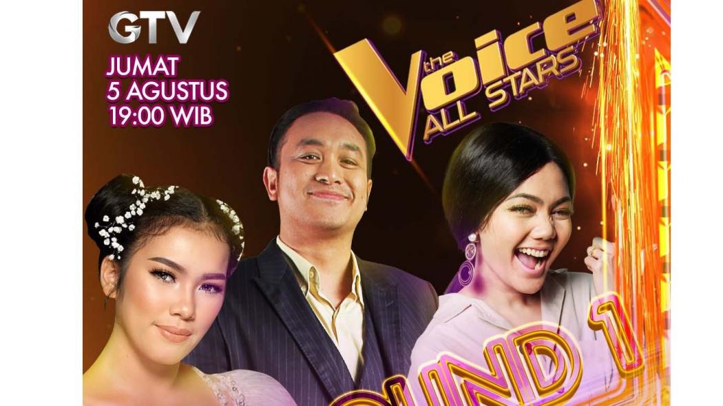 Rina Nose, Gilang Dirga hingga Vionita Meriahkan Live Rounds The Voice All Stars GTV