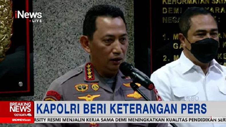 Kapolri: 25 Personel Termasuk 3 Pati Bintang 1 Diperiksa terkait Penembakan Brigadir J