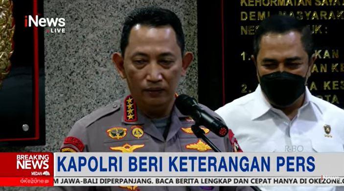 Kasus Brigadir J, Kapolri Sebut 4 Personel Diisolasi ke Tempat Khusus