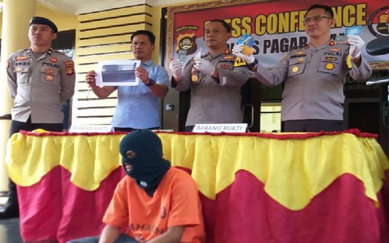 Polres Pagaralam Tangkap Pembobol ATM Asal OKU Selatan, Sebelumnya Beraksi di Lombok 