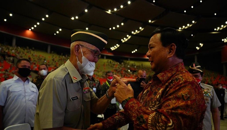 Prabowo : Purnawirawan Harus Terus Berperan untuk Negara