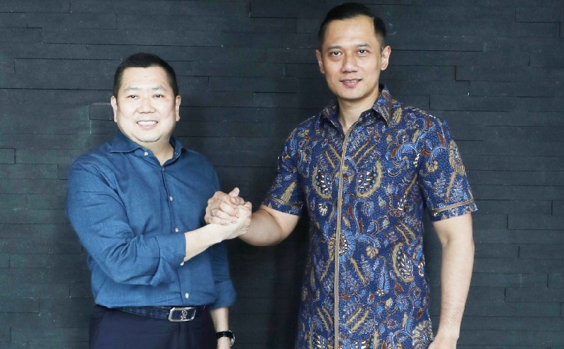 Hary Tanoesoedibjo Bertemu AHY, Bahas Isu Nasional dan Global