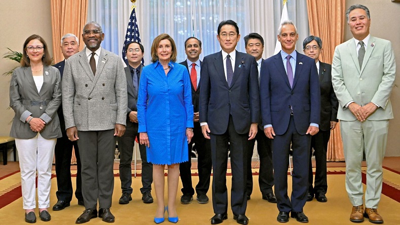 Ketua DPR Nancy Pelosi Tegaskan Tak Ada yang Dapat Hentikan AS Kunjungi Taiwan