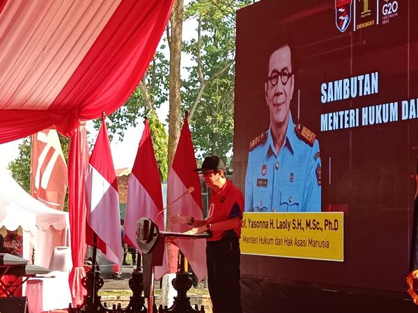 Kemenkumham Gelar Lomba Menembak, Yasonna Sebut Banyak Manfaatnya untuk ASN