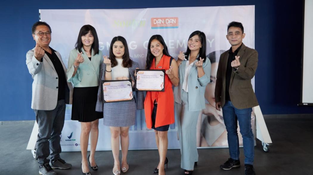 Dukung Produk Kecantikan yang Dapat Membuat Kulit Sehat, Soulyu Lakukan Signing Ceremony dengan Dan+Dan