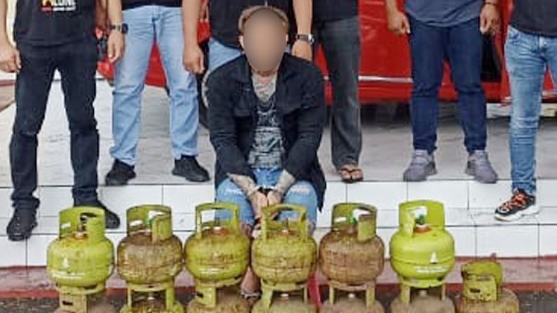 Pasutri Kompak Curi Tabung Gas Elpiji di Warung, Modusnya Pura-Pura Beli Obat