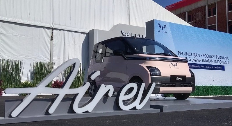 Produksi Perdana di Indonesia, Mobil Listrik Wuling Air EV Dirakit di Cikarang