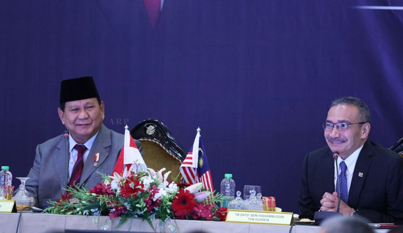 Prabowo dan Menhan Malaysia Tanda Tangani Nota Kesepahaman Pertahanan RI-Malaysia