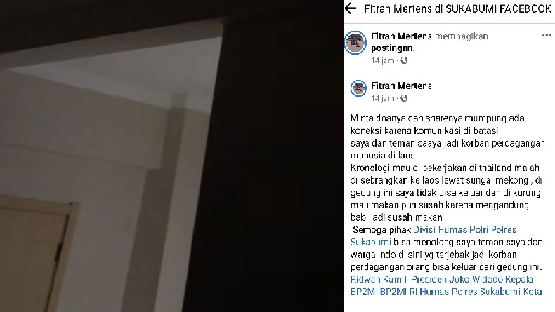 Pemuda Sukabumi Korban TPPO di Laos Terancam, Minta Tolong ke Ridwan Kamil dan Jokowi 