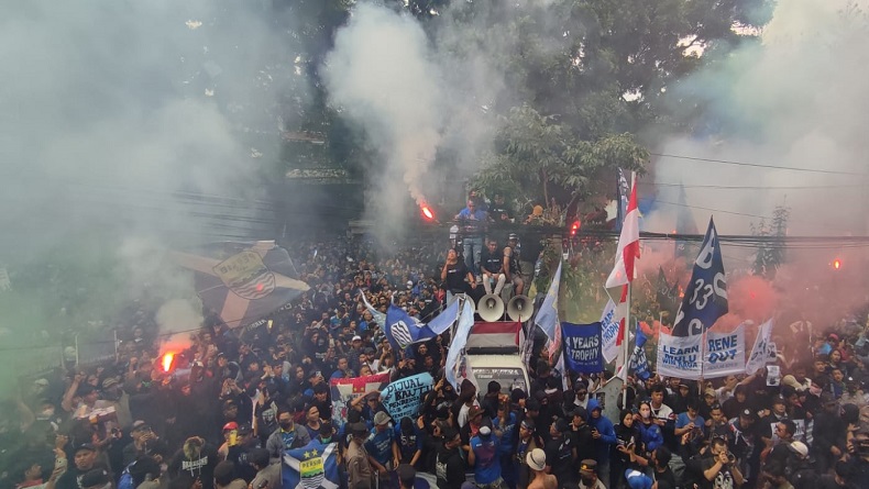 Geruduk Graha Persib, Bobotoh: Siap Aksi Damai, Nu Penting Rene Out!