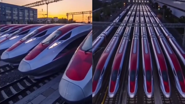 Rangkaian Kereta Cepat Jakarta-Bandung Tiba di Pelabuhan Tanjung Priok Besok 