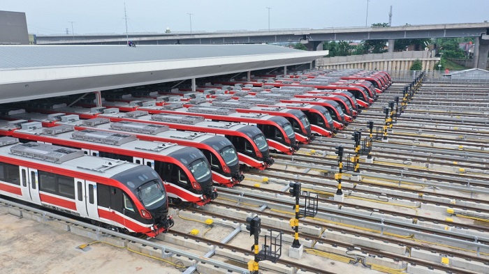  KAI Lengkapi 7 Fasilitas Depo LRT Jabodebek di Bekasi, Apa Saja?   