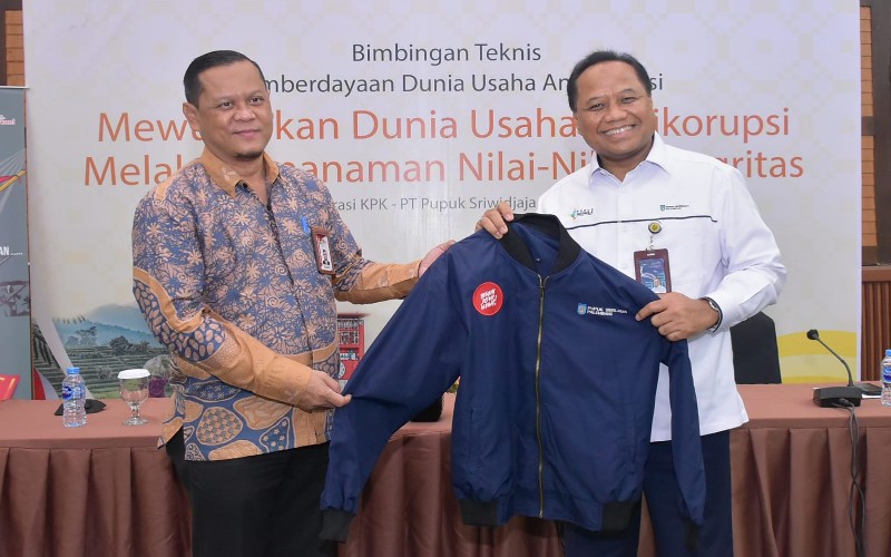 Pusri Gandeng KPK Cegah Korupsi di BUMN Pupuk