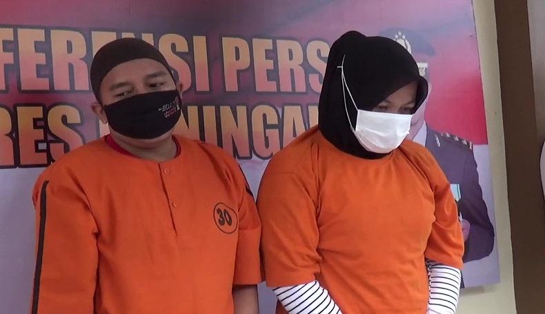 Berdalih Terdesak Kebutuhan Ekonomi, Pasutri di Kuningan Edarkan Sabu