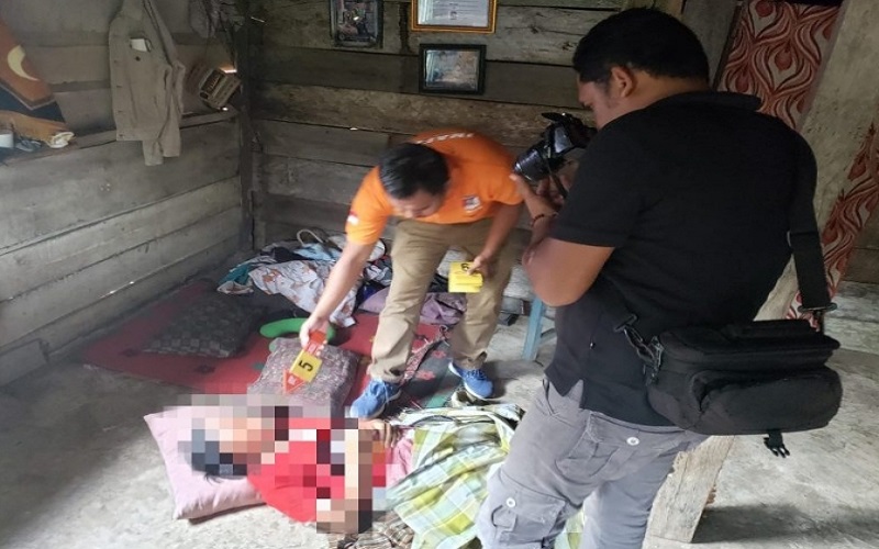 Miris! Ibu Muda yang Miskin Gantung Diri karena Tak Punya Beras untuk Anak Makan 