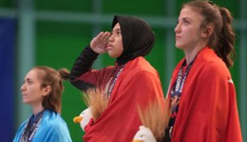 Islamic Solidarity Games 2021: Lifter Siti Nafisatul Hariroh Beri Indonesia 3 Emas