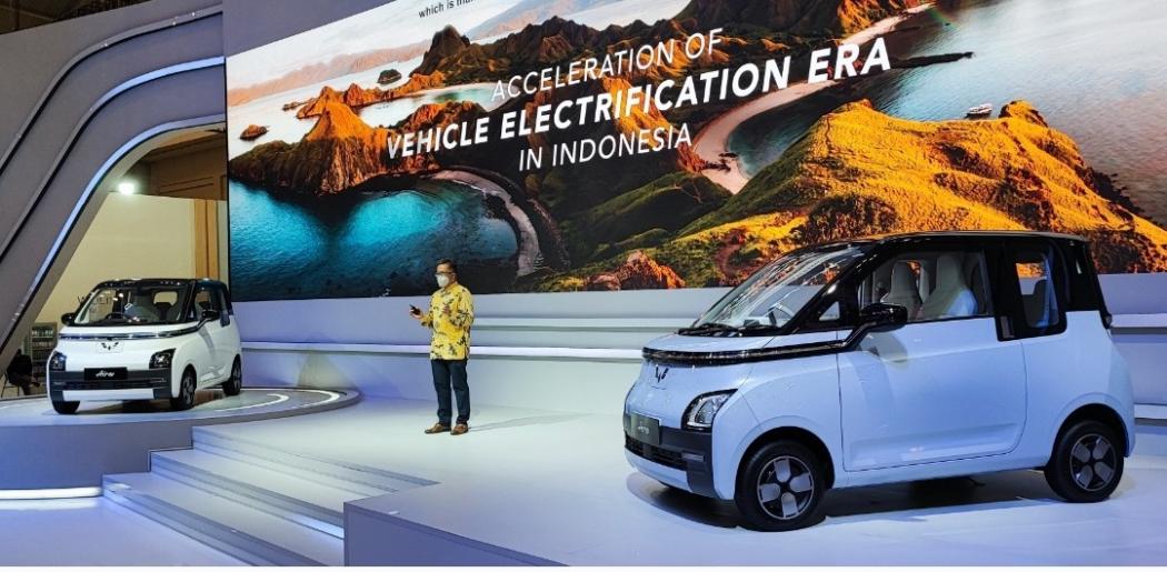 Peluncuran Perdana Dunia di GIIAS 2022, Wuling Air EV Dibanderol mulai Rp238 Juta