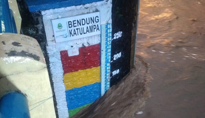 Puncak Bogor Diguyur Hujan, Bendung Katulampa Siaga 3