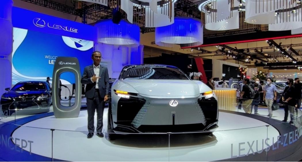Futuristik, Mobil Listrik Masa Depan Lexus Curi Perhatian Pengunjung GIIAS 2022