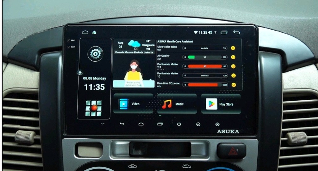 Tampil di GIIAS 2022, Head Unit Canggih Ini Bisa Bunuh Virus dalam Kabin Mobil