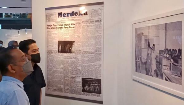 Pameran Mobil dan Arsip di Sarinah Resmi Dibuka, Erick Thohir: Bagian dari Menghargai Sejarah Bangsa   