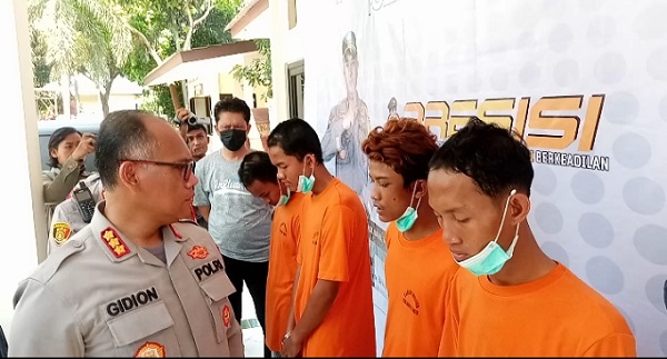 Polisi Tangkap 4 Pelaku Begal Karyawati yang Tangannya Nyaris Putus