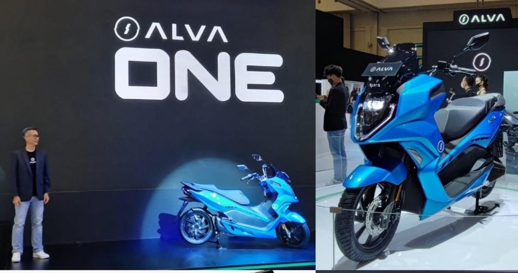 Mirip Honda PCX, Motor Listrik Alva One Mengaspal di GIIAS 2022 Dibanderol Rp34 Juta