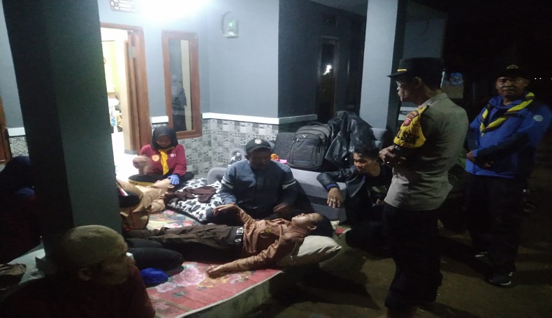Heboh, 7 Pelajar Kesurupan saat Nyalakan Api Unggun HUT ke-61 Pramuka di Sukabumi
