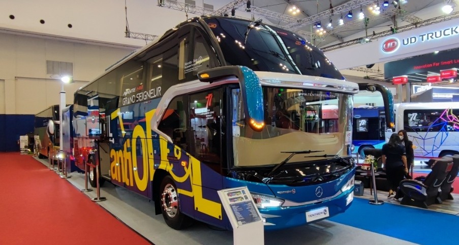Intip Bus Termewah di GIIAS 2022 Avante H8 Grand Seigneur, Dilengkapi Kursi Pijat, Ruang Meeting dan Karaoke