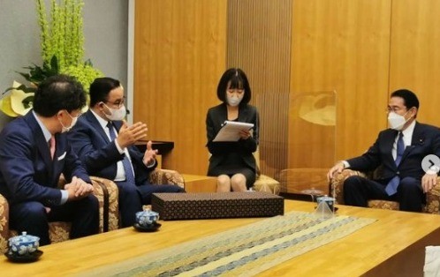 Anies Bertemu Perdana Menteri Jepang, Bahas Kerja Sama hingga Perdamaian