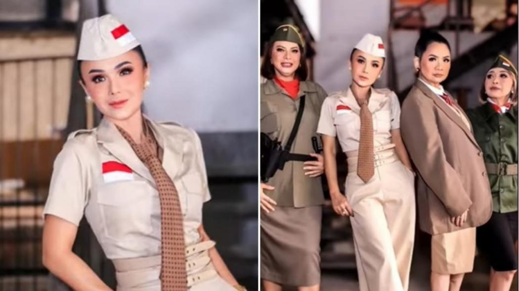 Kece Banget Yuni Shara Pakai Kostum ala Pejuang Kemerdekaan, Deddy Corbuzier: Damm