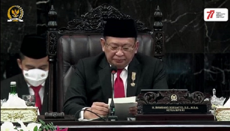 Bamsoet Puji Kunjungan Jokowi ke Rusia dan Ukraina di Sidang Tahunan MPR