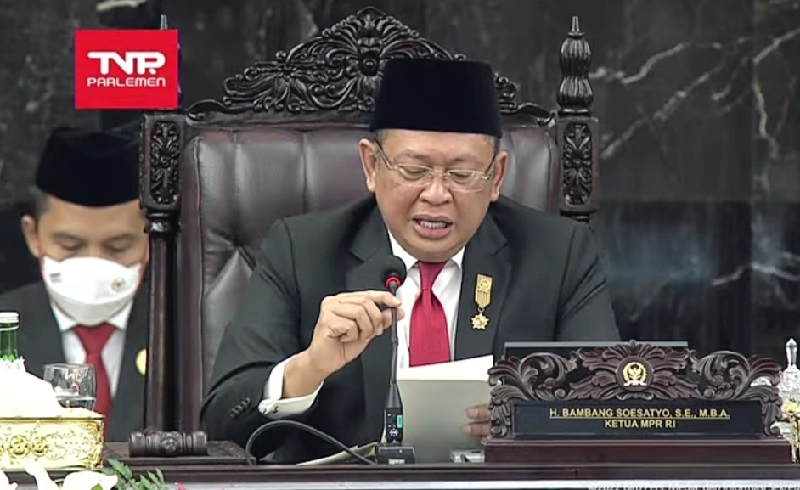 Pantun Bamsoet saat Tutup Pidato Sidang Tahunan MPR: Capres Ojo Kesusu dan Koalisi Masih Bisa Berubah
