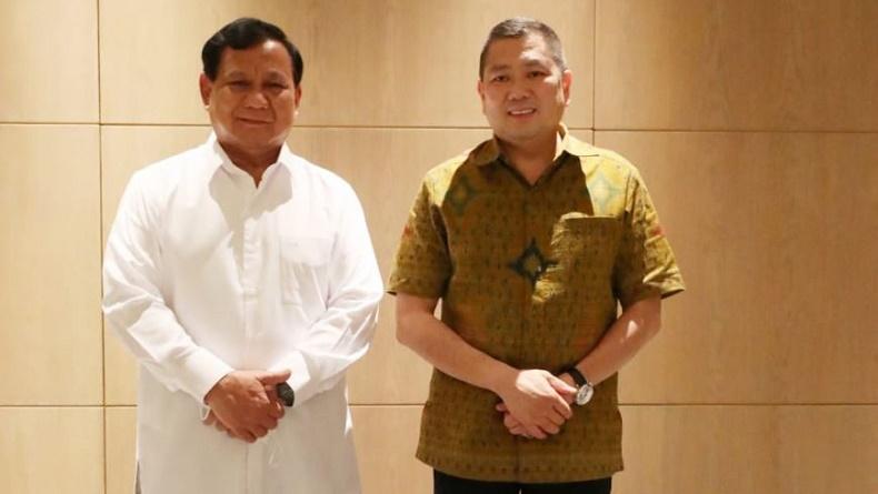 HT Sambut Baik Prabowo Nyapres di Pemilu 2024 : Selamat Berjuang