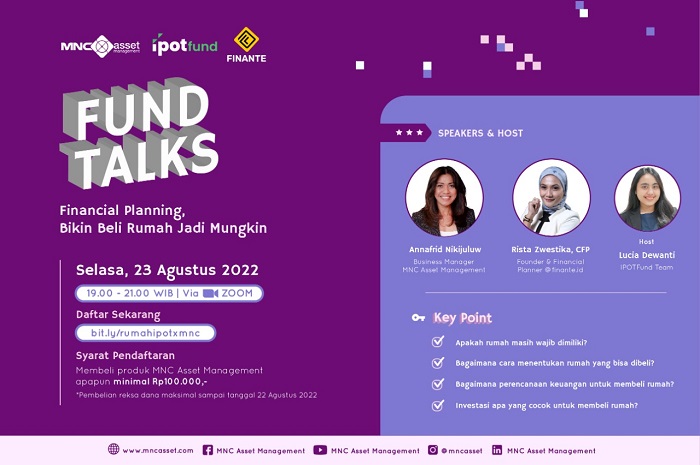 Fund Talks: Financial Planning, Bikin Beli Rumah Jadi Mungkin 