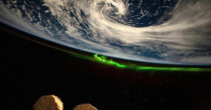 Cantiknya Aurora Dilihat dari Luar Angkasa, Begini Penampakannya 