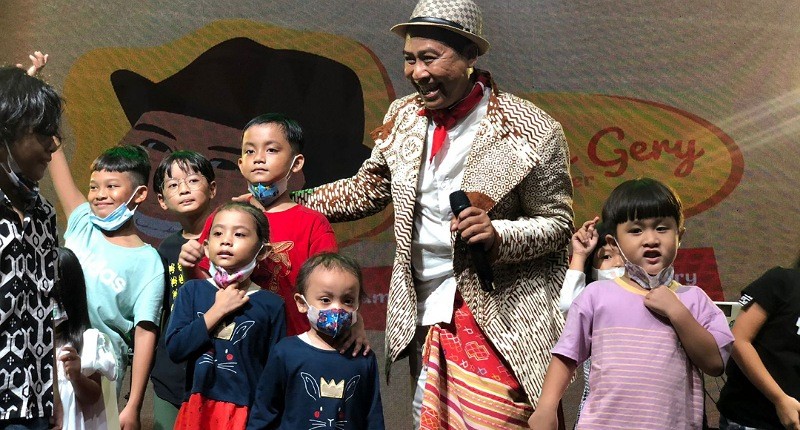 Panggung Jagantara Hadirkan Paman Gery Hibur Anak-Anak dengan Dongeng Nusantara 