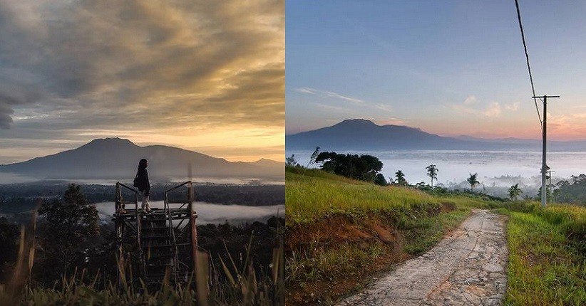 Intip Pesona Bukit Bawang Bakung, Wajib ke Puncaknya Menikmati 2 Gunung Eksotis